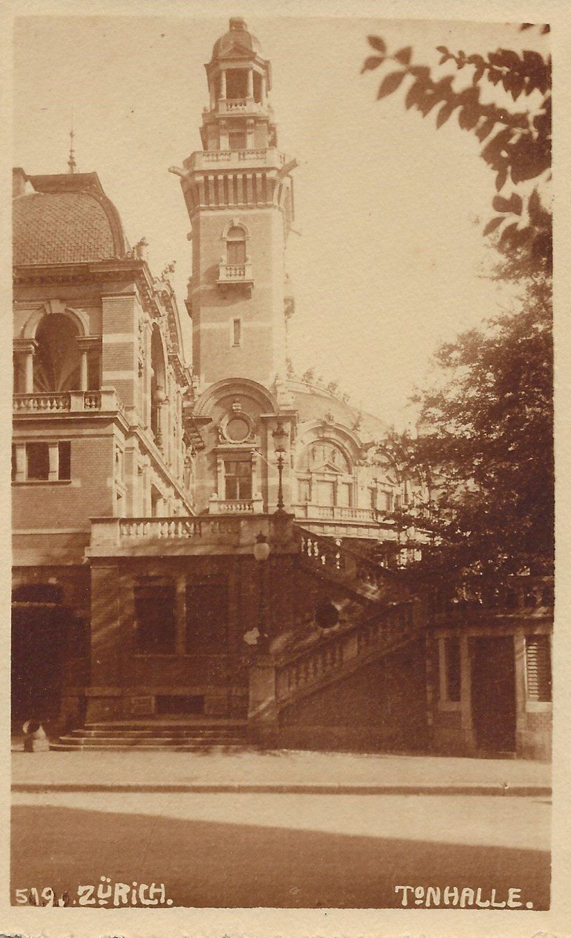 Cartoline postali: Zürich, Tonhalle – Usato da Frauenfeld venduto da Merk52