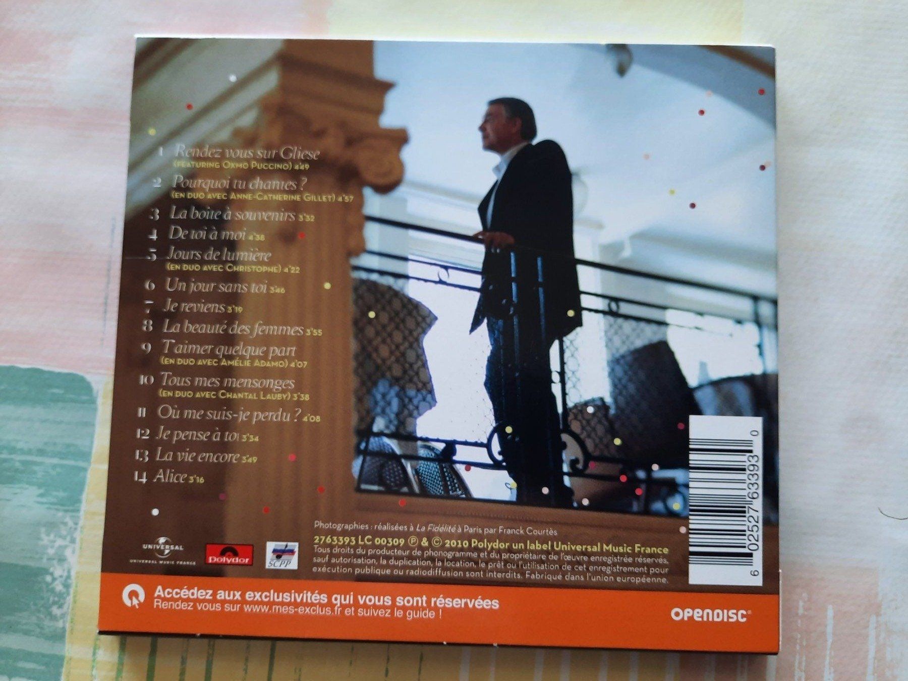 CD: CD Salvatore Adamo - de Toi à Moi – Usato da Pully venduto da bro_n52j 2