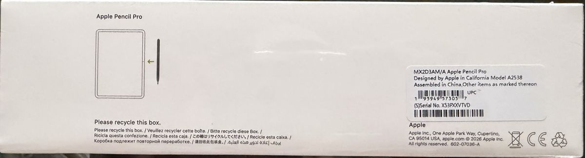 Apple Stylos & Marker: Apple Pencil Pro  – Neuf (Voir description) à Genève par isa_g5qj 2