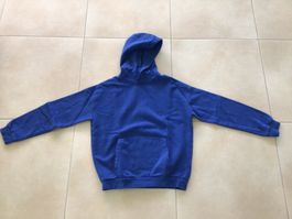 Blauer Kapuzenpullover, Grösse 158/164