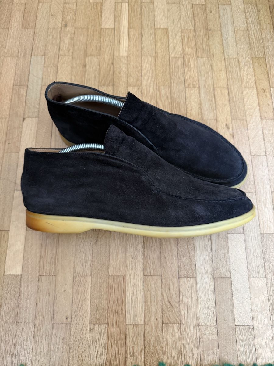 Chaussures hommes: Loro Piana Open Walk Black – D'occasion à Genève par SG_73