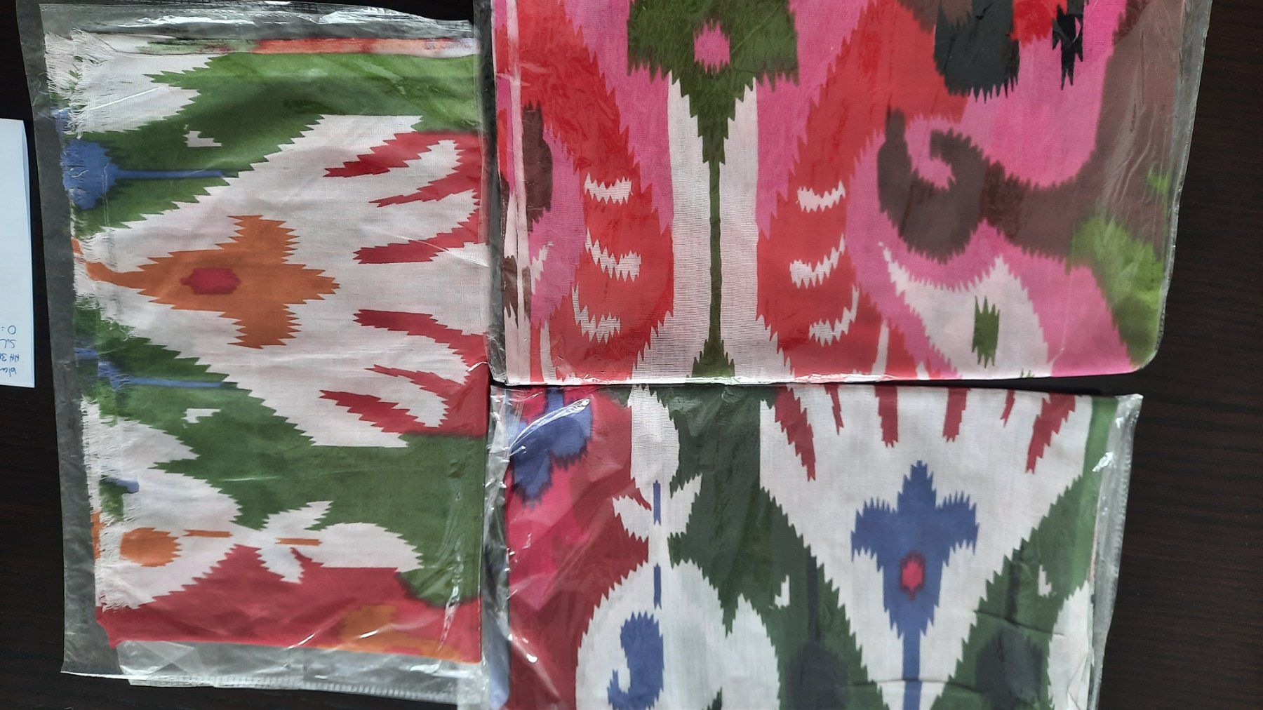 Foulard & Sciarpe: Usbekischer Ikat Schal; Baumwolle – Nuovo e nell'imballaggio originale da Herrliberg venduto da AlexandraBopp 1