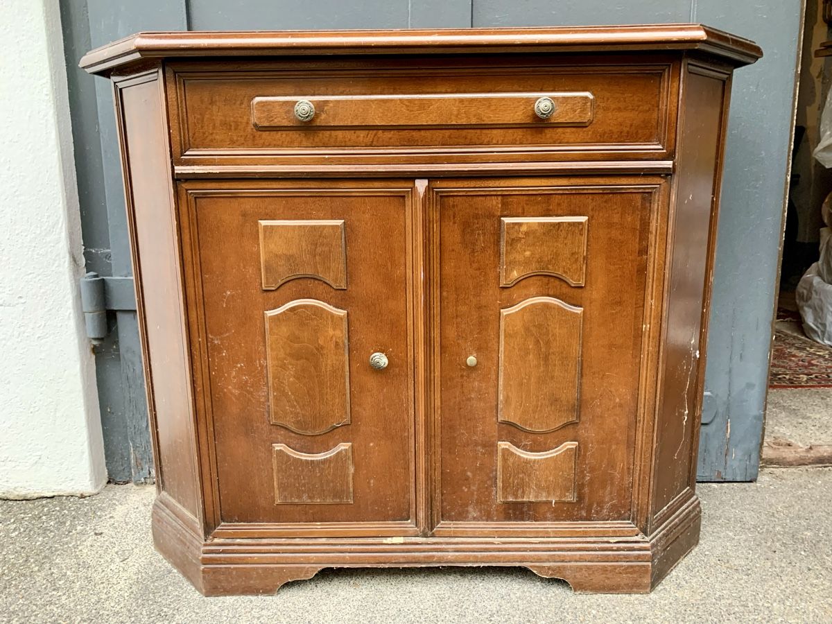 Eckschrank/Buffet, Holz, vintage, mit Schublade, Top! (52) (Gebraucht ...