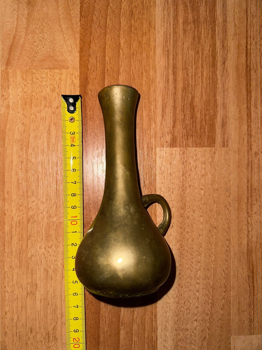 Vasi & Recipienti: Vintage Vase aus massivem Messing - mit Griff – Usato da Heiden venduto da fam_797q 3