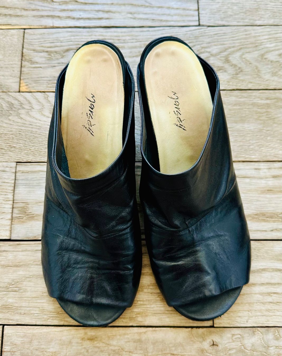 Scarpe da donna: Schwarze Ledermules Marsèll – Usato da Luzern venduto da Mamutpe 1