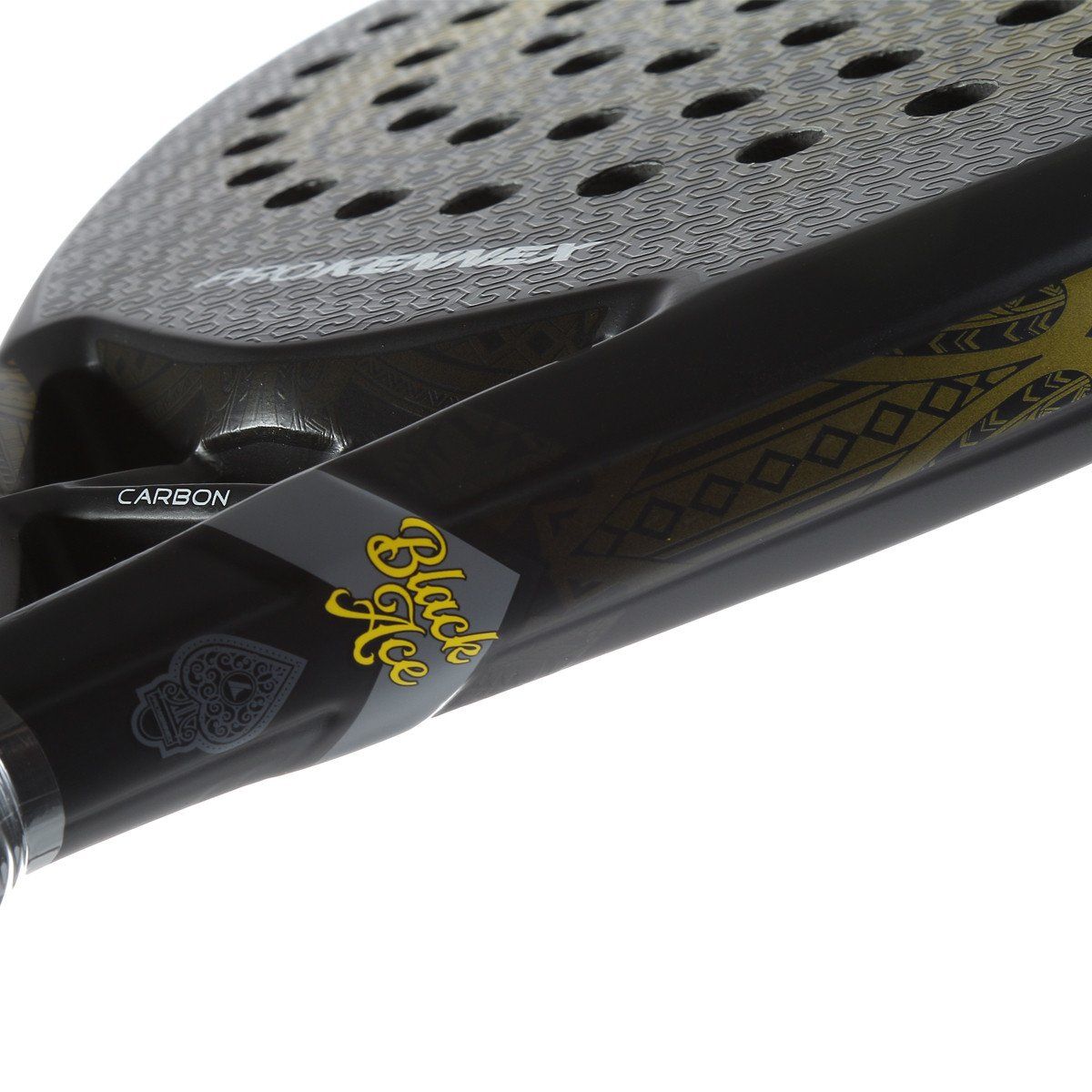 Schläger: Pro Kennex Black Ace Gold / High-End Padel-Racket – Neu und originalverpackt aus Villnachern von racketsports 7
