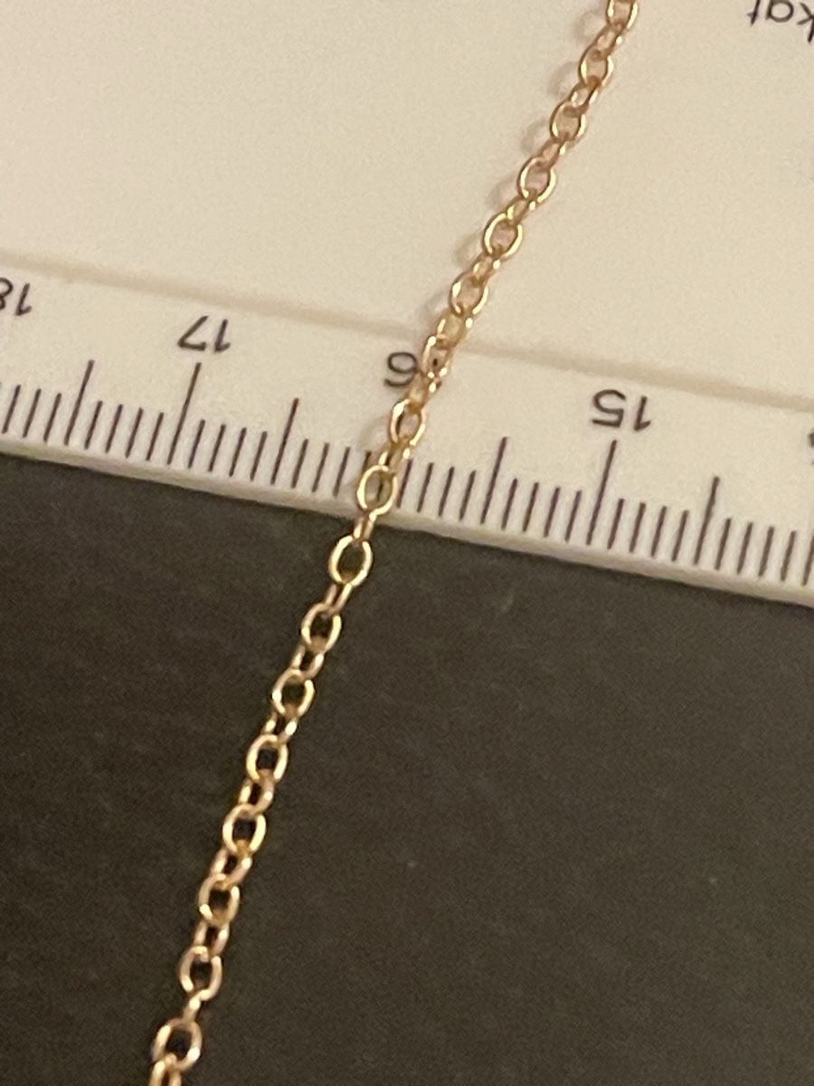 Ketten: Collier plaqué or jaune neuf 40 cm  – Neu (gemäss Beschreibung) aus Kloten von Vermicelles 2