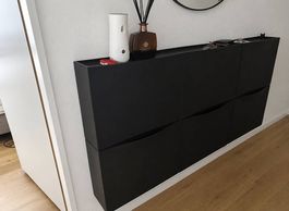 IKEA TRONES Schuhschrank  Schwarz