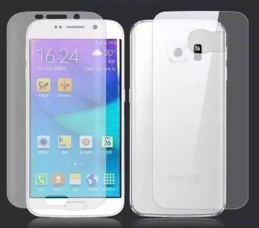 Ritocchi & pellicole di protezione: Samsung Galaxy S6 Edge Vorder+Rückseite – Nuovo e nell'imballaggio originale da Zürich venduto da shop-247 1
