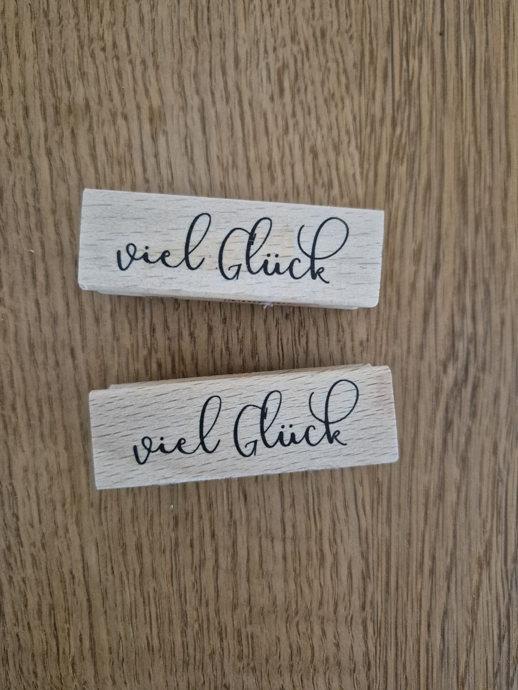 Tampons: Stempel "viel Glück" – Neuf (Voir description) à Goldach par Mona.93