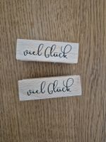 Stempel "viel Glück"