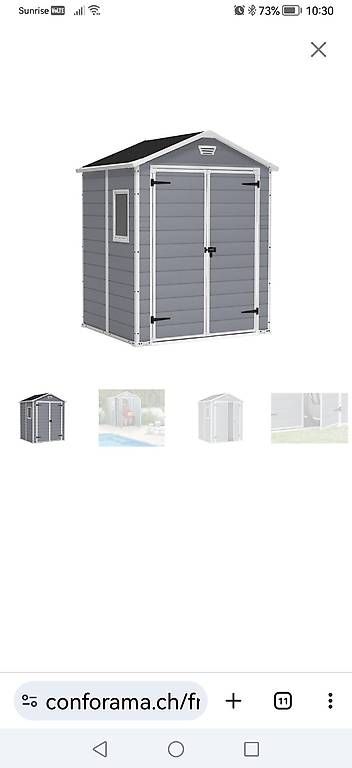 Box contenitori: Abri de jardin Keter  – Usato da orsières venduto da stef022
