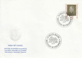 NABA 71 Basel Nat. Briefmarkenausstellung Friedrich Ebert