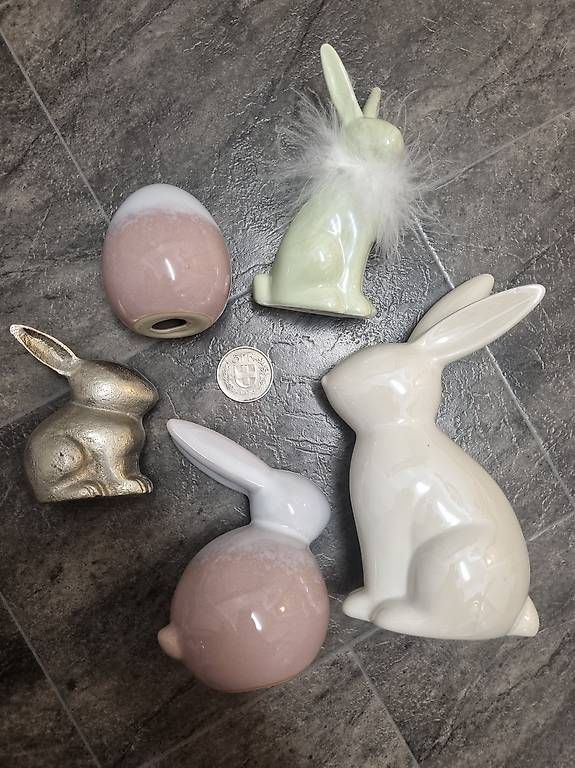 Statuette: Ostern / Osterhasen / Osterdekoration – Usato da St. Gallen venduto da loveric 1