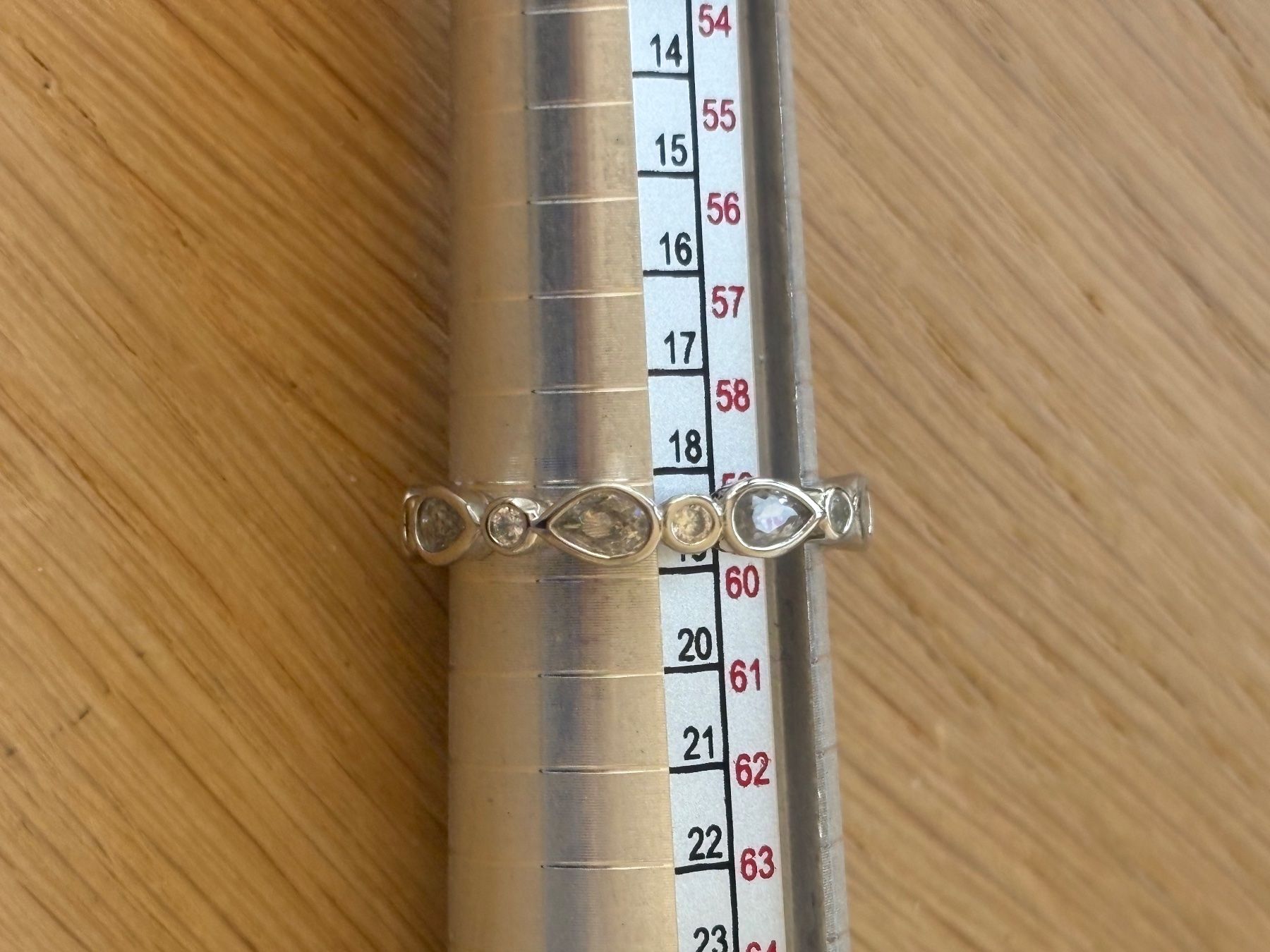 Ringe: Luxus Elegante Gr: 19/9 Memoire Ring  Farbe Silber – Neu (gemäss Beschreibung) aus Biel-Bienne von Roserosse13 7