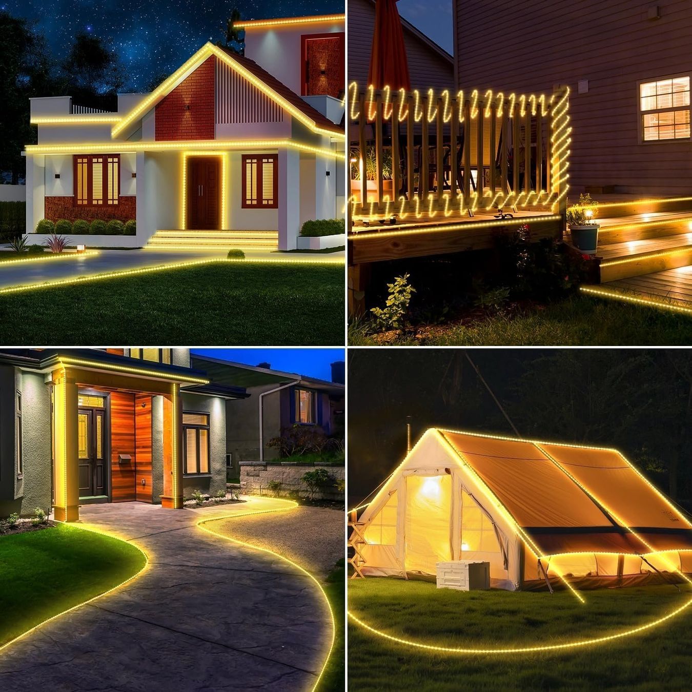 Ghirlande e barre luminose: Solar LED Lichterkette 20m – Nuovo e nell'imballaggio originale da Nuglar venduto da SmartLiving24 5