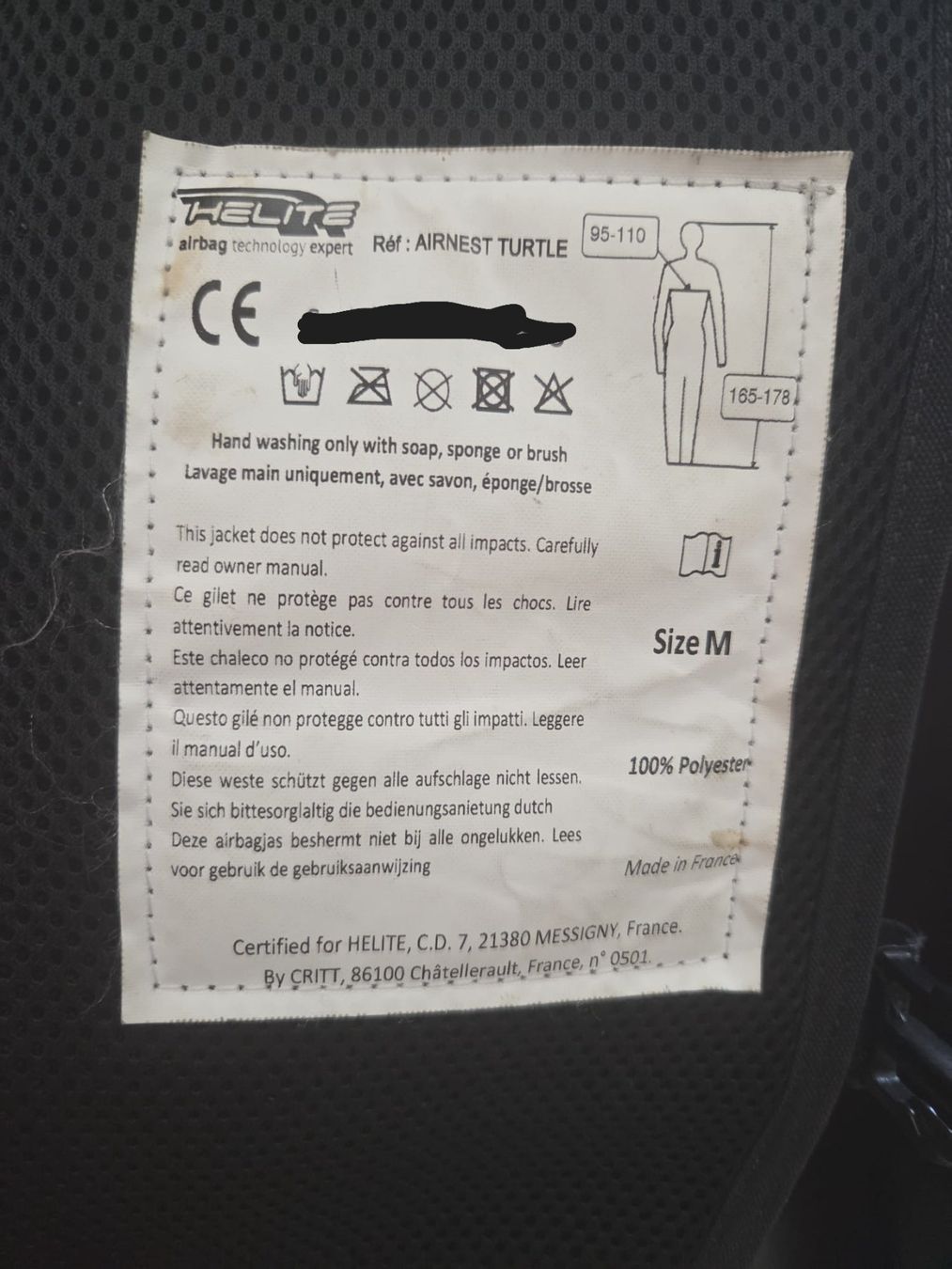 Protezioni & Imbottiture: Airbag – Usato da Sion venduto da pha_j986 3