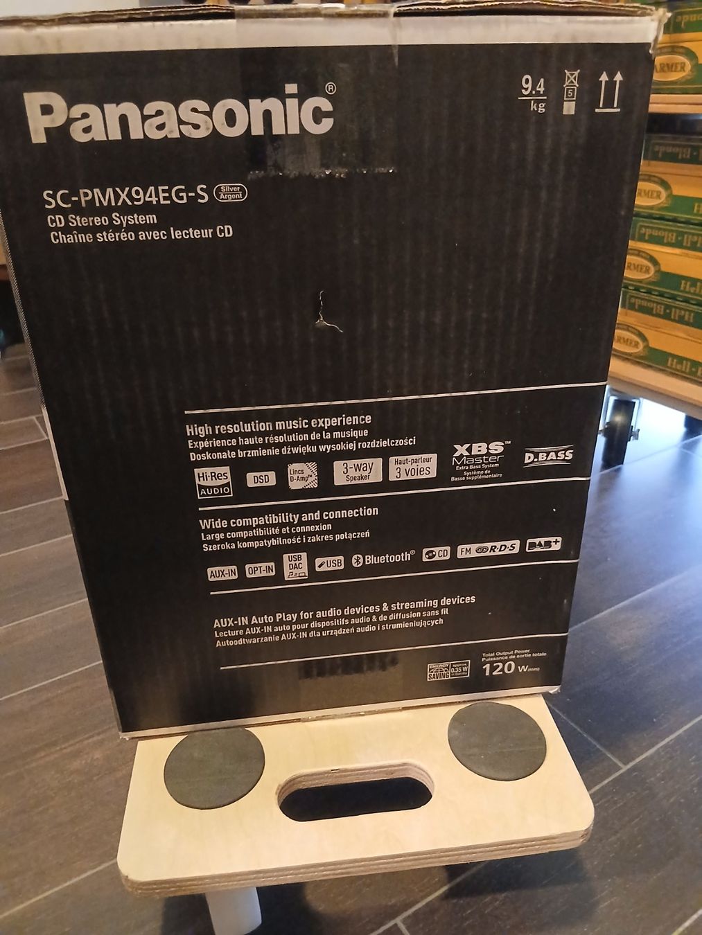 Panasonic Lettore multimediale & Streamer: Panasonic SC-PMX94EG-S (Silver) Neu – Nuovo e nell'imballaggio originale da Pfungen venduto da evala50 6