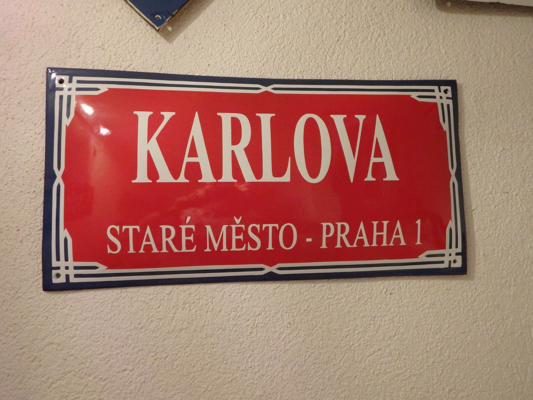 Insegne: Strassenschild von Prag – Usato da Obergerlafingen venduto da Nurschi2011 1