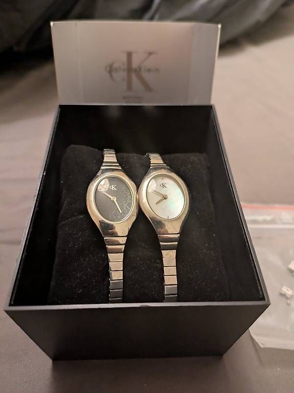 Orologi: Lot de 2 montres Calvin Klein – Usato da Bernex venduto da LesMerveillesdAlycia