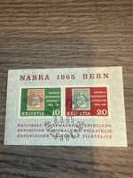 NABRA 1965 Bern, Briefmarken Ausstellung, Top Zustand!