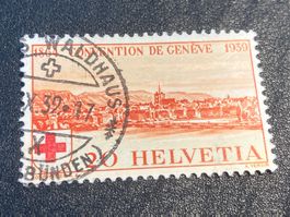 75 Jahre Rotes Kreuz  ZNr 240 - Vollstempel Flims Waldhaus