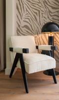SALE‼️RICHMOND INTERIORS* Lounge chair Cooper white chenille