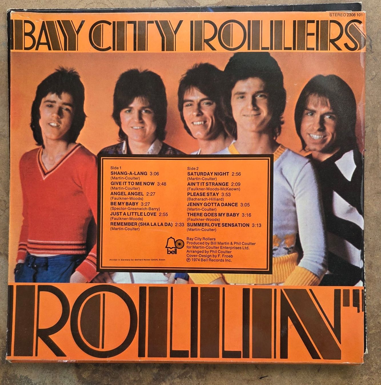Dischi in vinile: Bay City Rollers - Rollin' LP Schallplatte – Usato da Ettenhausen TG venduto da elgravuro 1