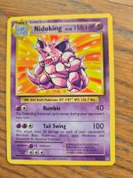 Carte Pokémon Nidoking 45/108 LV.48 état d'usage