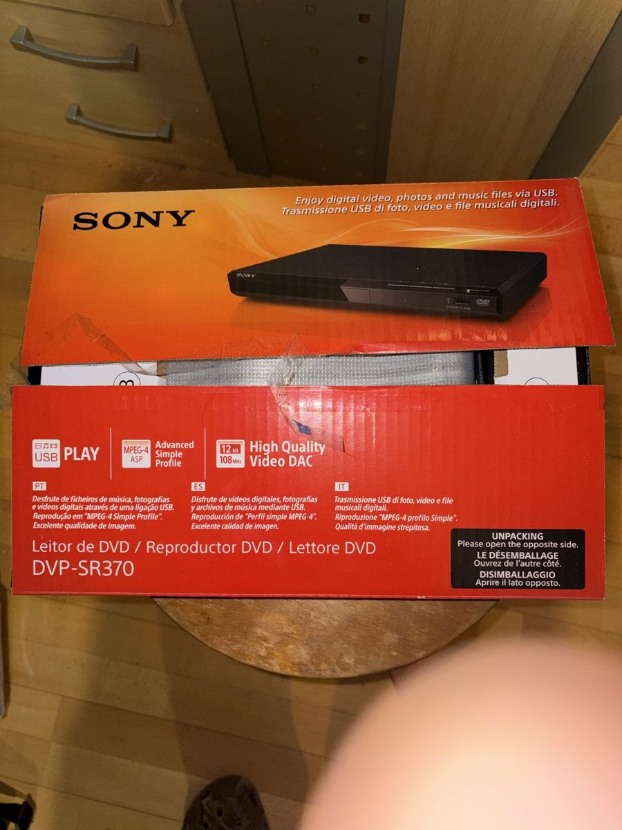 Sony Audio- & Mediensysteme: SONY DVP-SR370 – Neu und originalverpackt aus bauma von Feldi1876 1