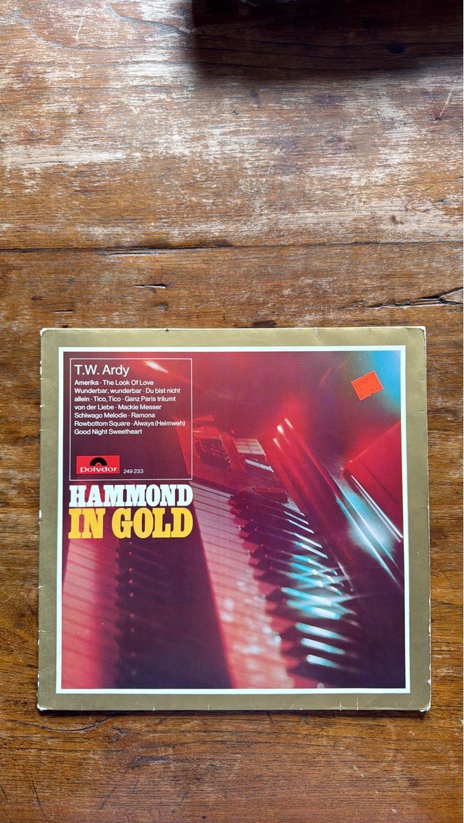 Dischi in vinile: Vinyle T.W. Ardy - Hammond in Gold - Collector – Usato da Fully venduto da gra_8dc2