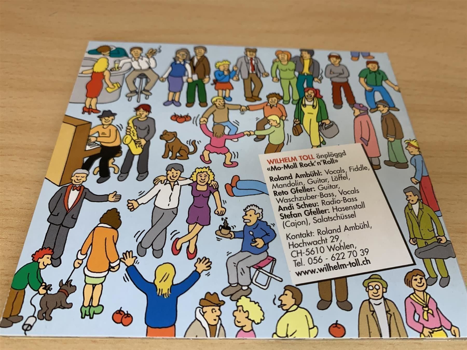 CD: Wilhelm Toll – Mo-Moll Rock' N' Roll – Usato da Rikon im Tösstal venduto da Alpenmutz 1