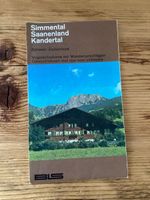 BLS Vogelschaukarte, Simmental, Saanenland, Kandertal