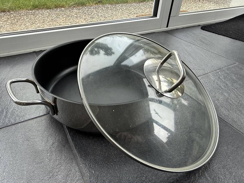 WMF Padelle: WMF Schmorpfanne Transtherm – Usato da Reinach BL venduto da Beutling