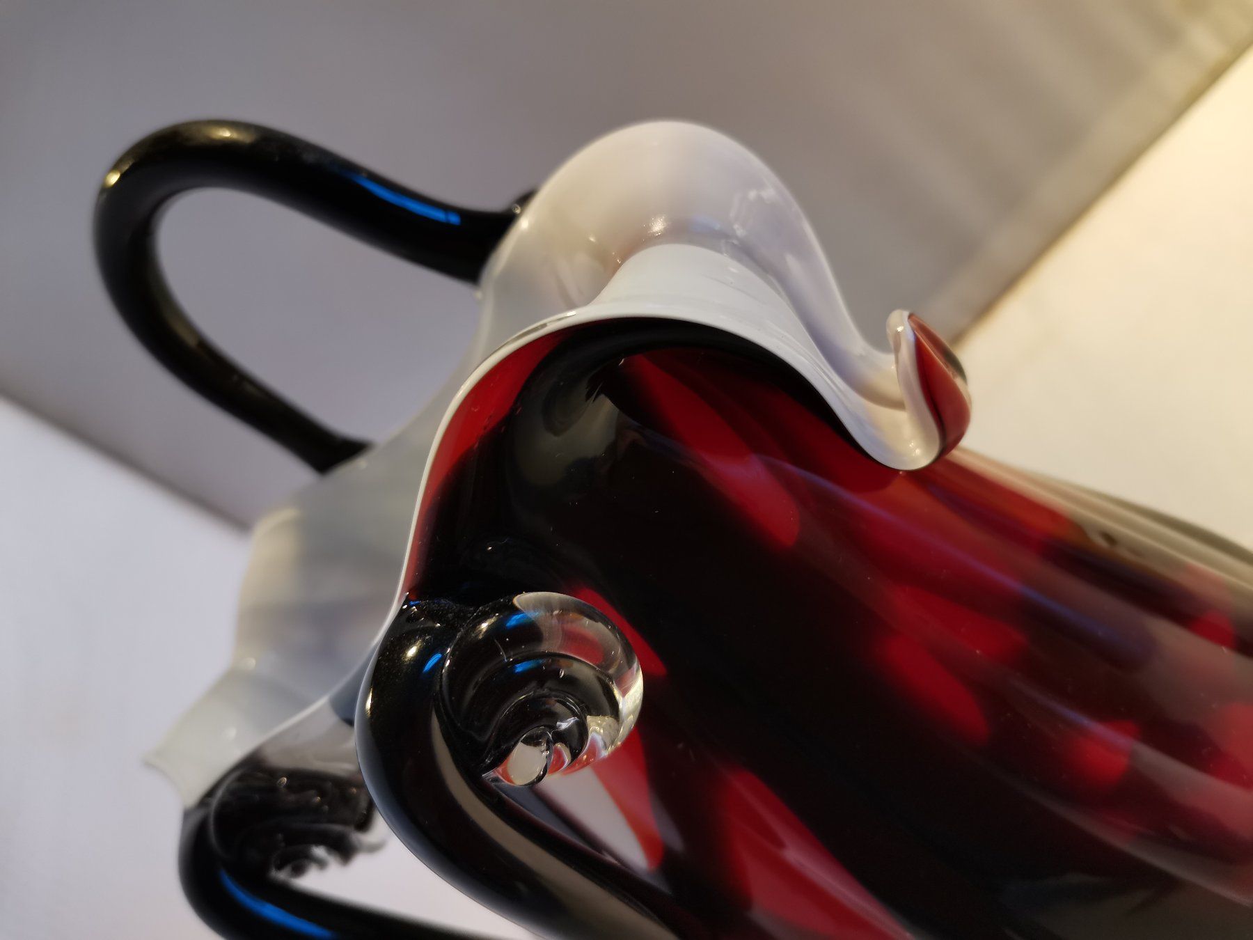 Murano Vasi & Recipienti: Murano Vase Glashandtasche – Usato da Suhr venduto da Brocki-Suhr 5