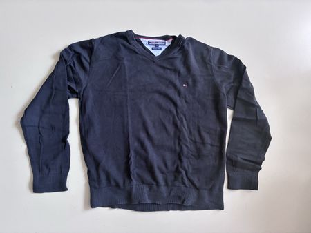 Tommy Hilfiger Premium Cotton Sweater - Size L - Mens