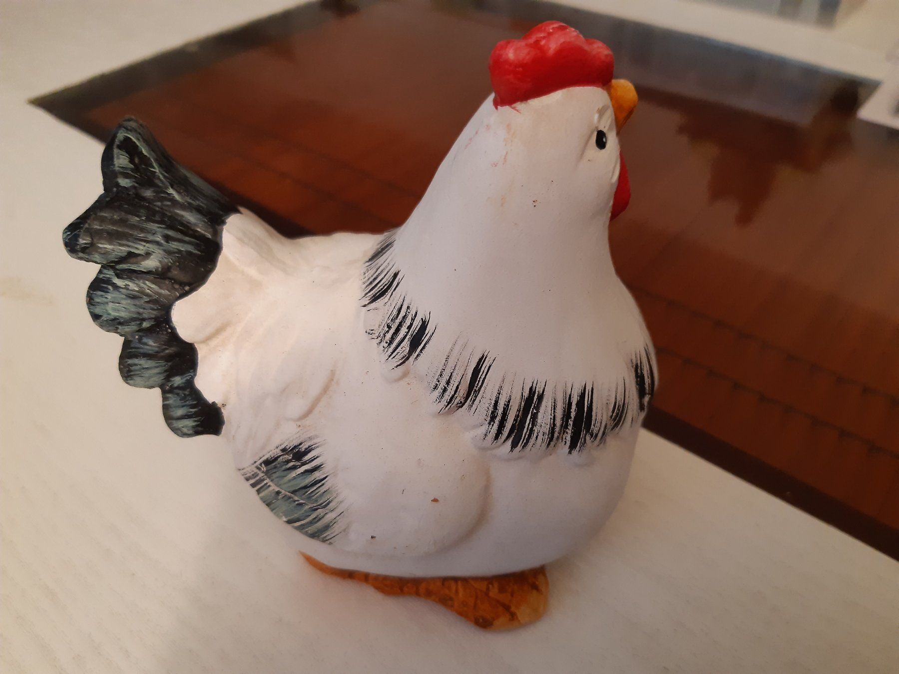 Figuren: Huhn aus Ton – Gebraucht aus Domat-Ems von nugipuff 3