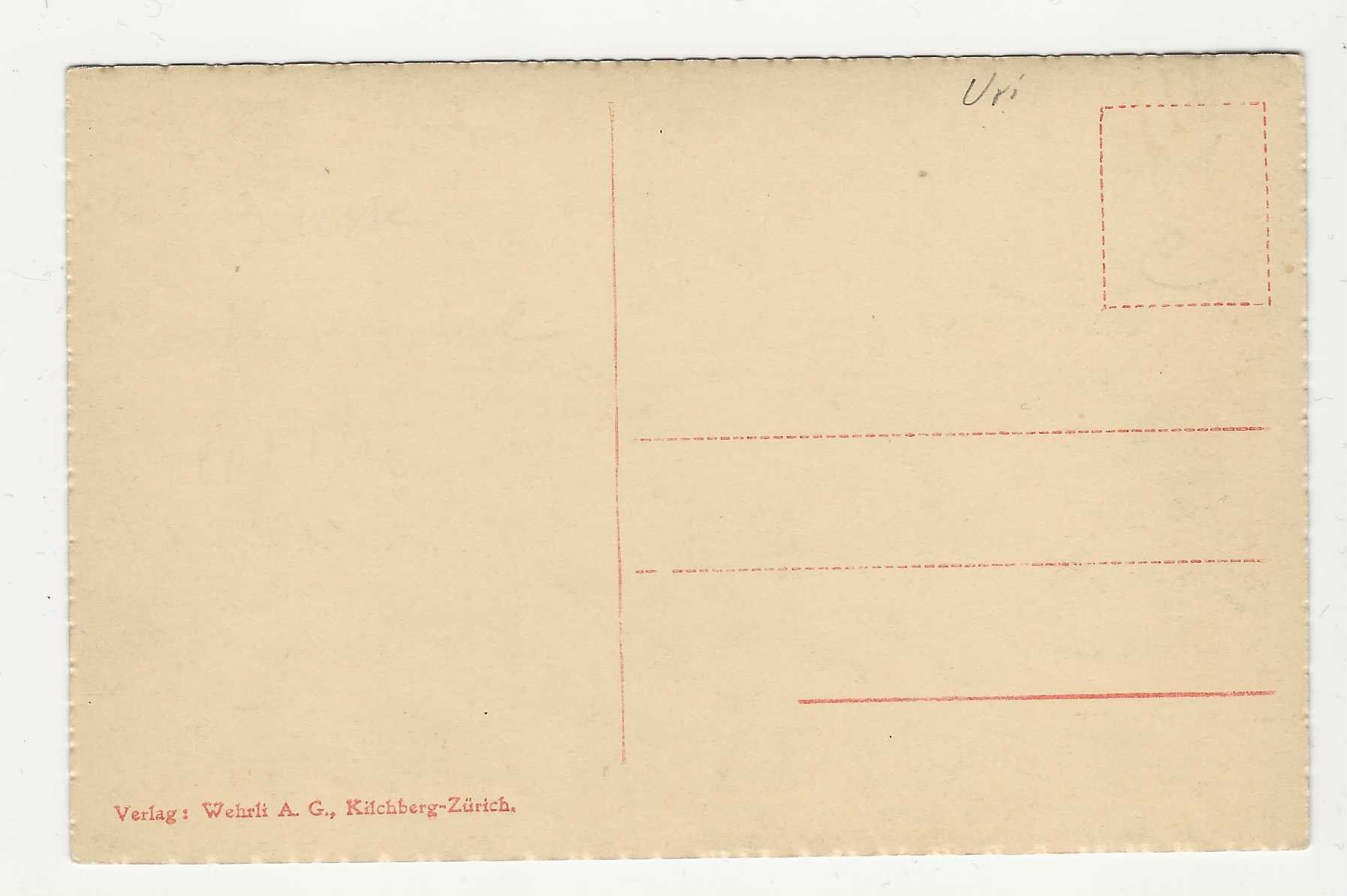 Cartes postales: HOSPENTAL – D'occasion à Küttigen par rolypo 1