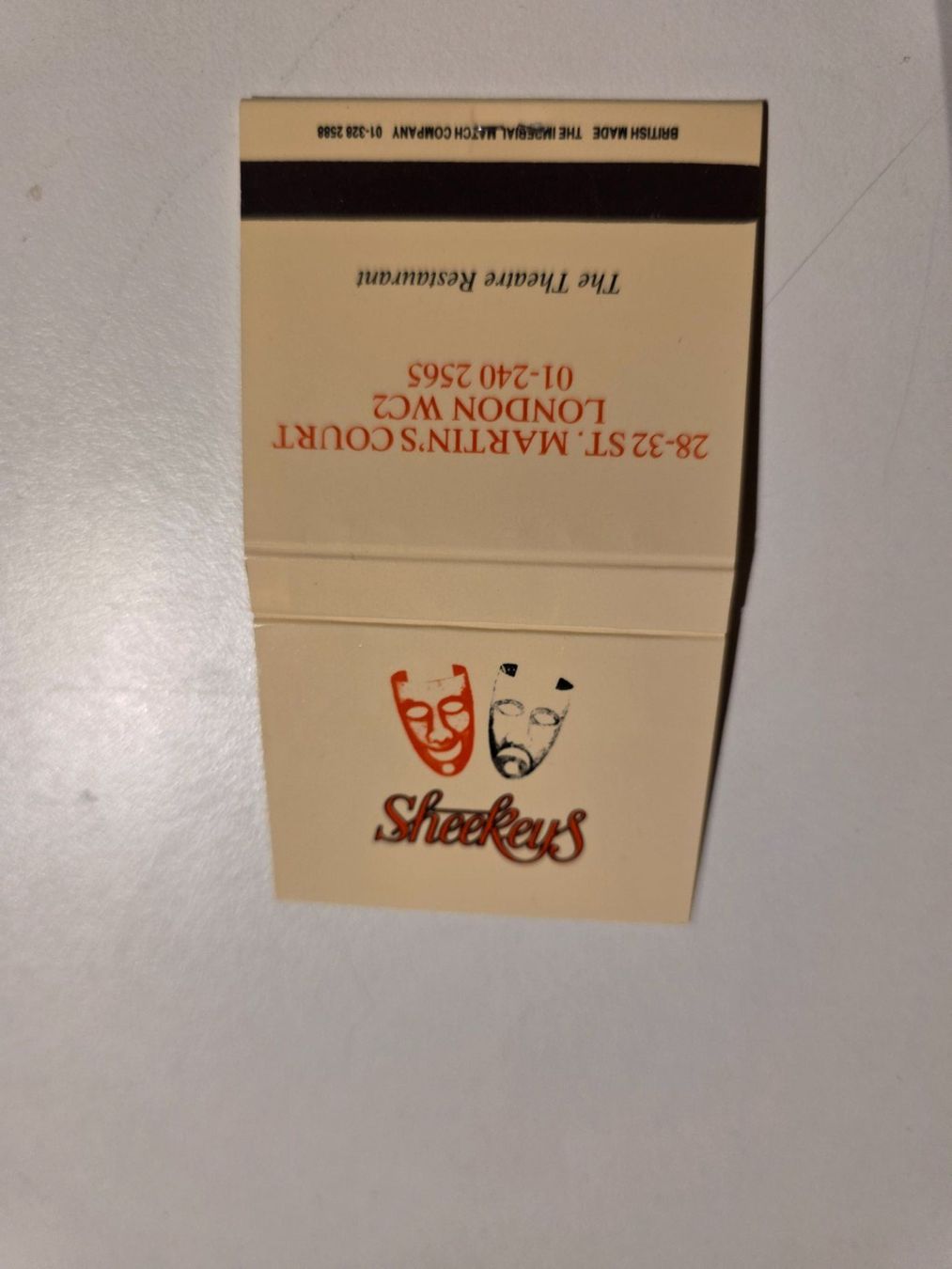 Feuerzeuge: Zündhölzer Brief Sheekeys London – Neu (gemäss Beschreibung) aus Walterswil BE von Lonitti 2