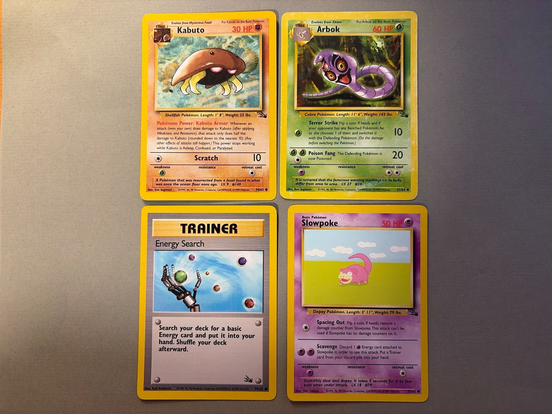 Pokémon Carte collezionabili: Fossil Set 28 von 62 Karten – Usato da Kehrsatz venduto da Riyouu 6