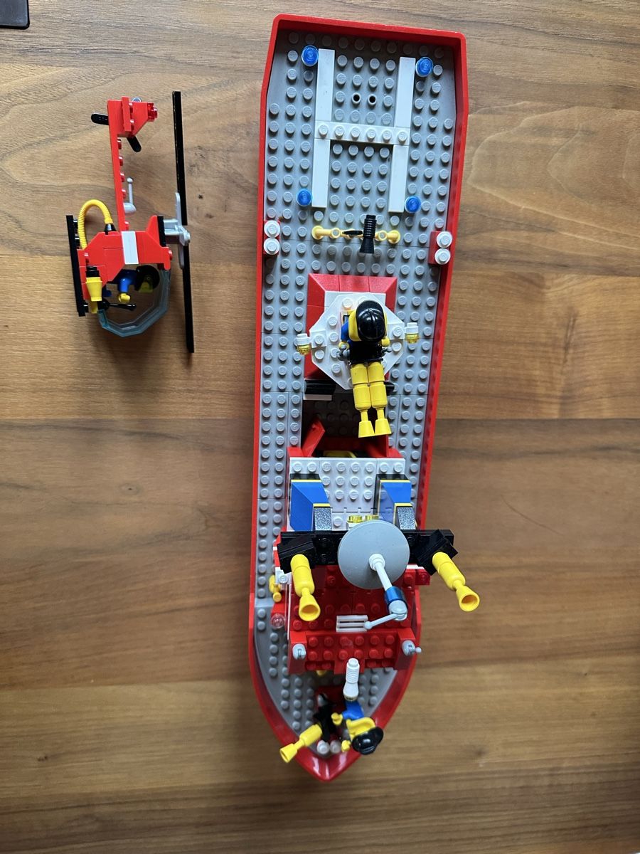 Lego Baukästen: Lego Feuerwehrboot 4031 Feuerwehr Boot Schiff – Gebraucht aus Haegendorf von Chruege 4