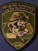 Abzeichen Logistik Ber Kp 104 Klett
