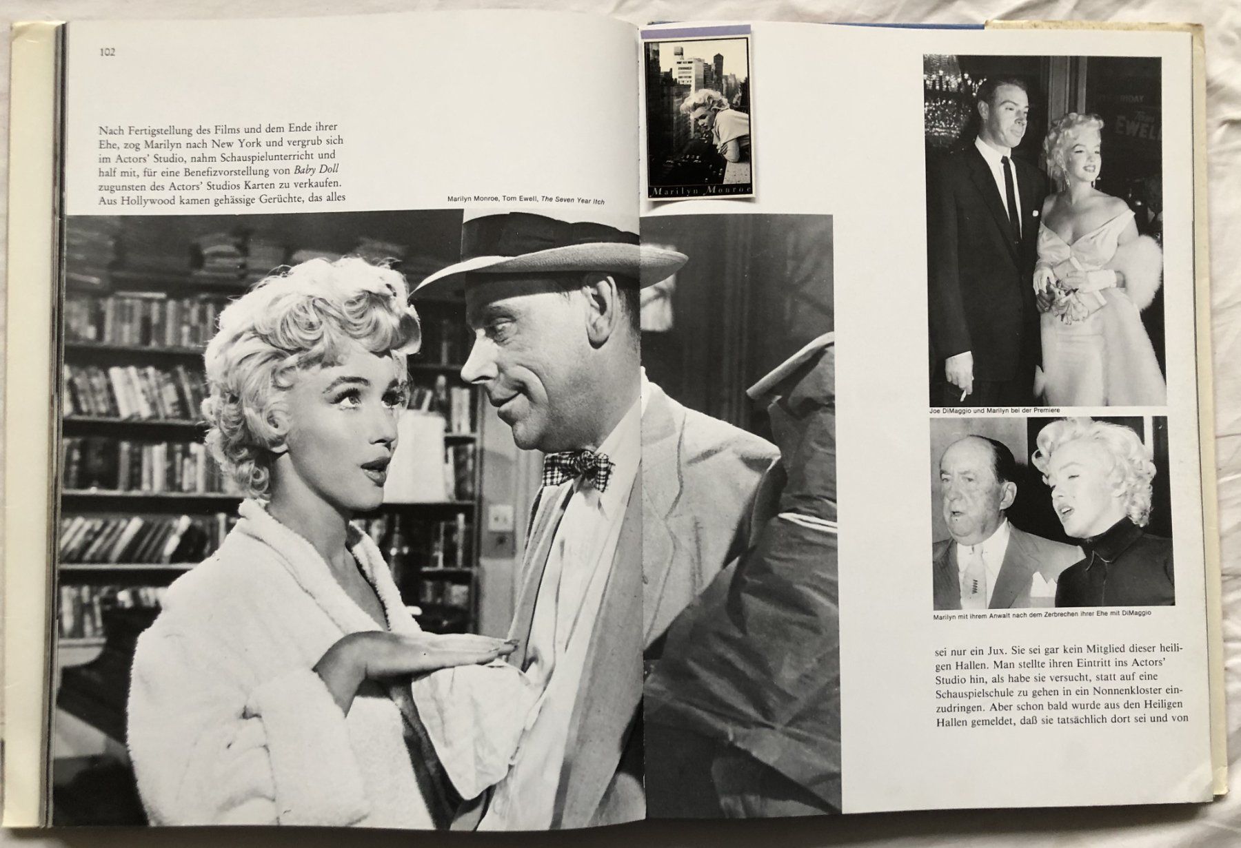 Libri: MARILYN MONROE [Fachbuch über eine Schauspiellegende] – Usato da Schaffhausen venduto da durruti 6