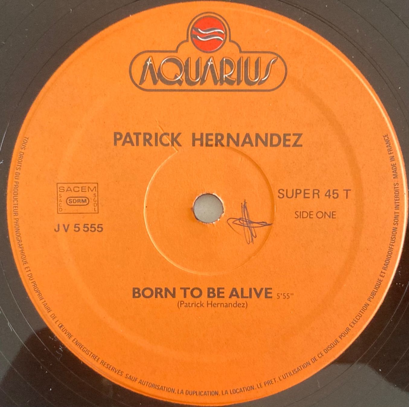 Dischi in vinile: PATRICK HERNENDEZ - BORN TO BE ALIVE – Usato da Poliez-Pittet venduto da Newtown-Records 2