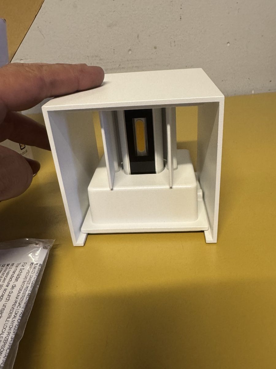 Lampade: weiss Wandleuchte mit Sensor neu – Nuovo (secondo la descrizione) da Schlieren venduto da Freundlich02 4