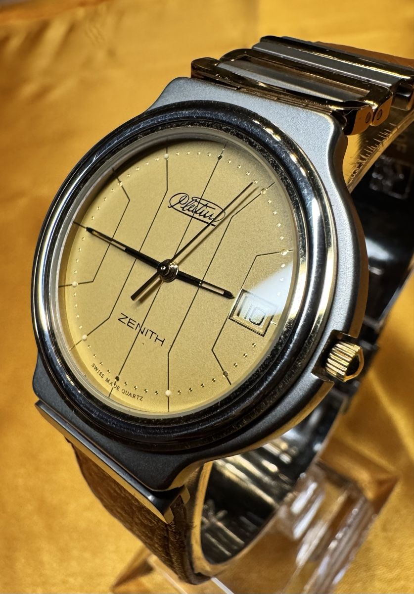 Zenith Uhren: Vintage NOS Zenith Platini neuwertig – Gebraucht aus Untersiggenthal von TimeandShine 1