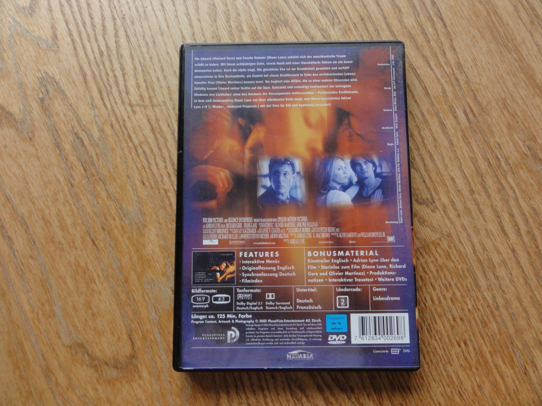 Tutti i DVDs: Unfaithful-Untreu – Usato da Riedholz venduto da Taweva 3