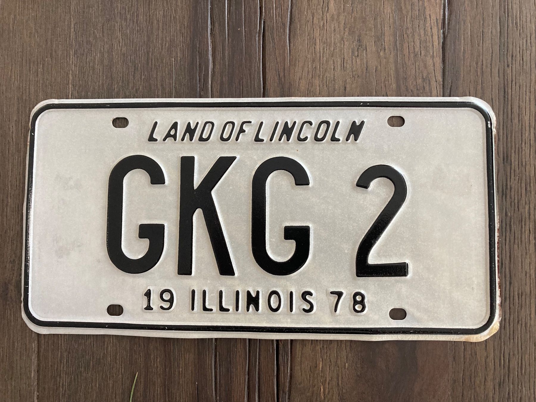Insegne: Nummernschild Illinois – Usato da Oensingen venduto da Heineken-Joe