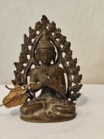 Antiker Asiatischer Bronze Buddha 