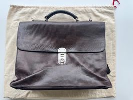 Original Bree Leder Aktentasche - Vintage - Top Zustand